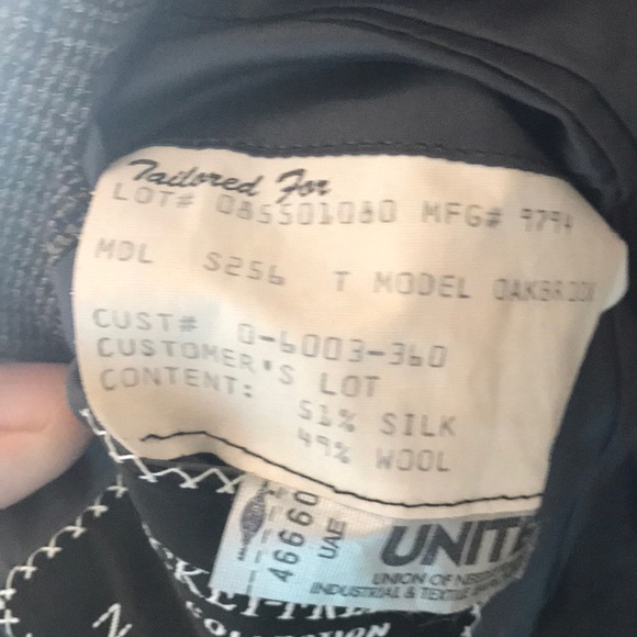 Hickey Freeman silk wool sports coat - Picture 5 of 6